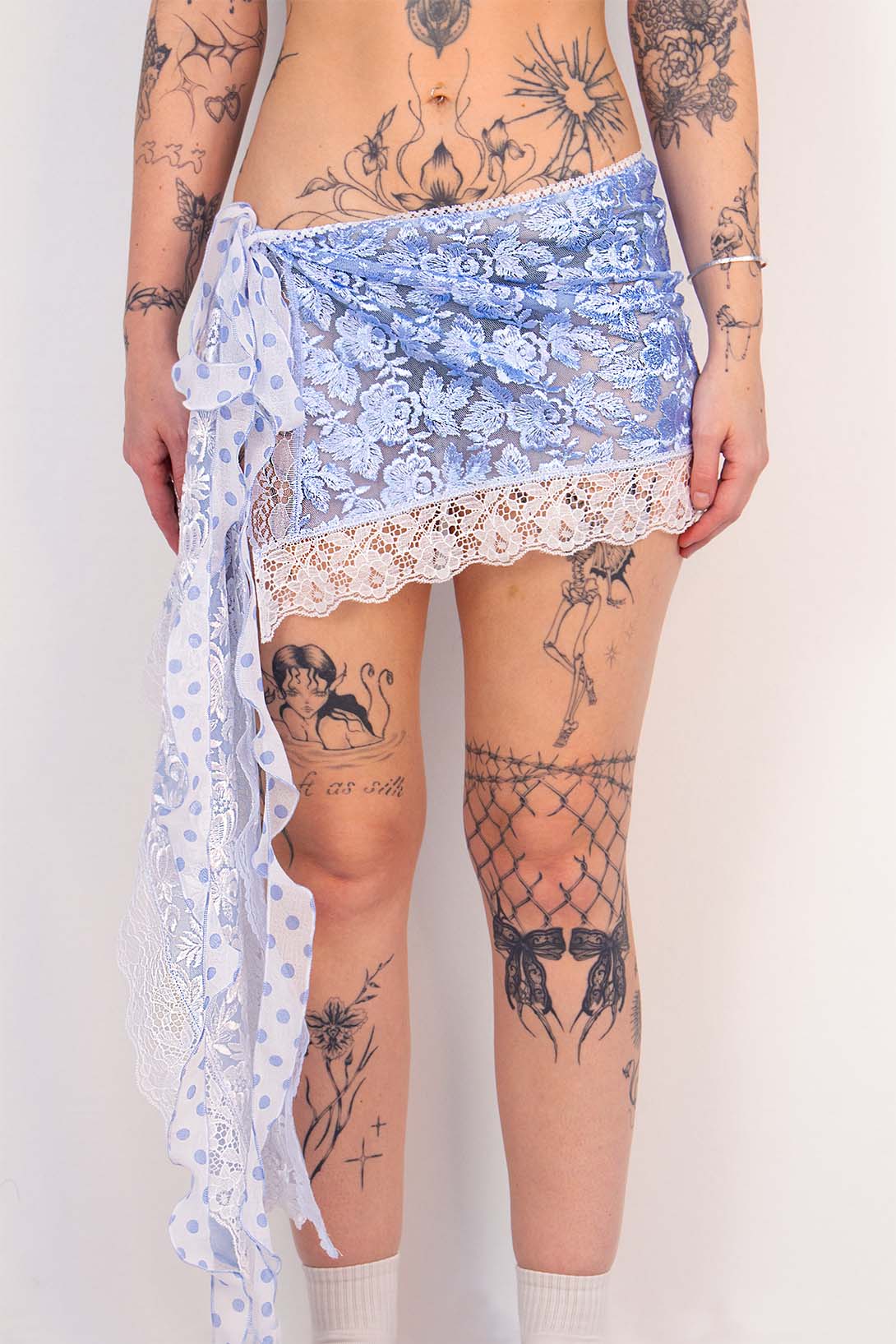 Lacey Baby mini wrap skirt