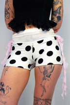 Tempt stretch jersey micro shorts